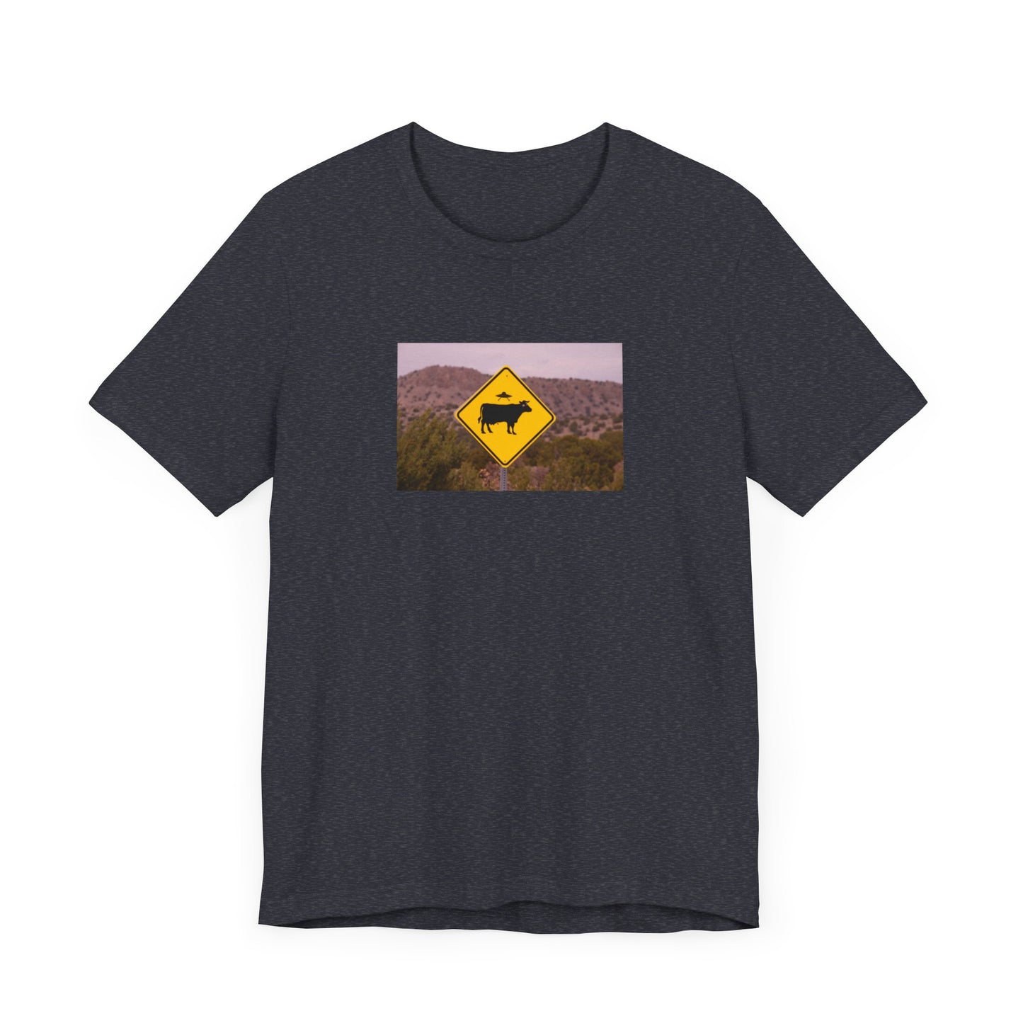 UFO/Cow crossing Tee