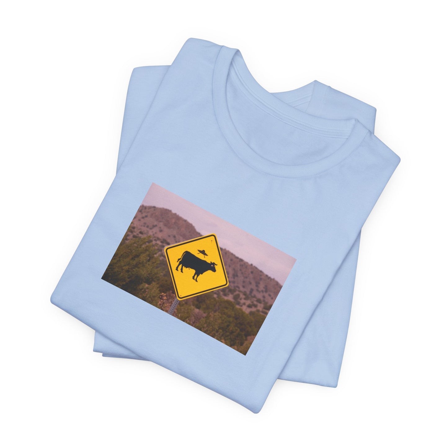 UFO/Cow crossing Tee