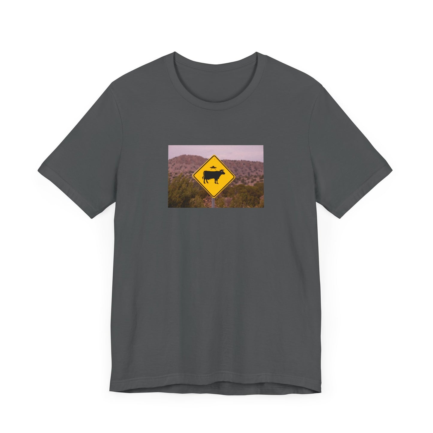 UFO/Cow crossing Tee