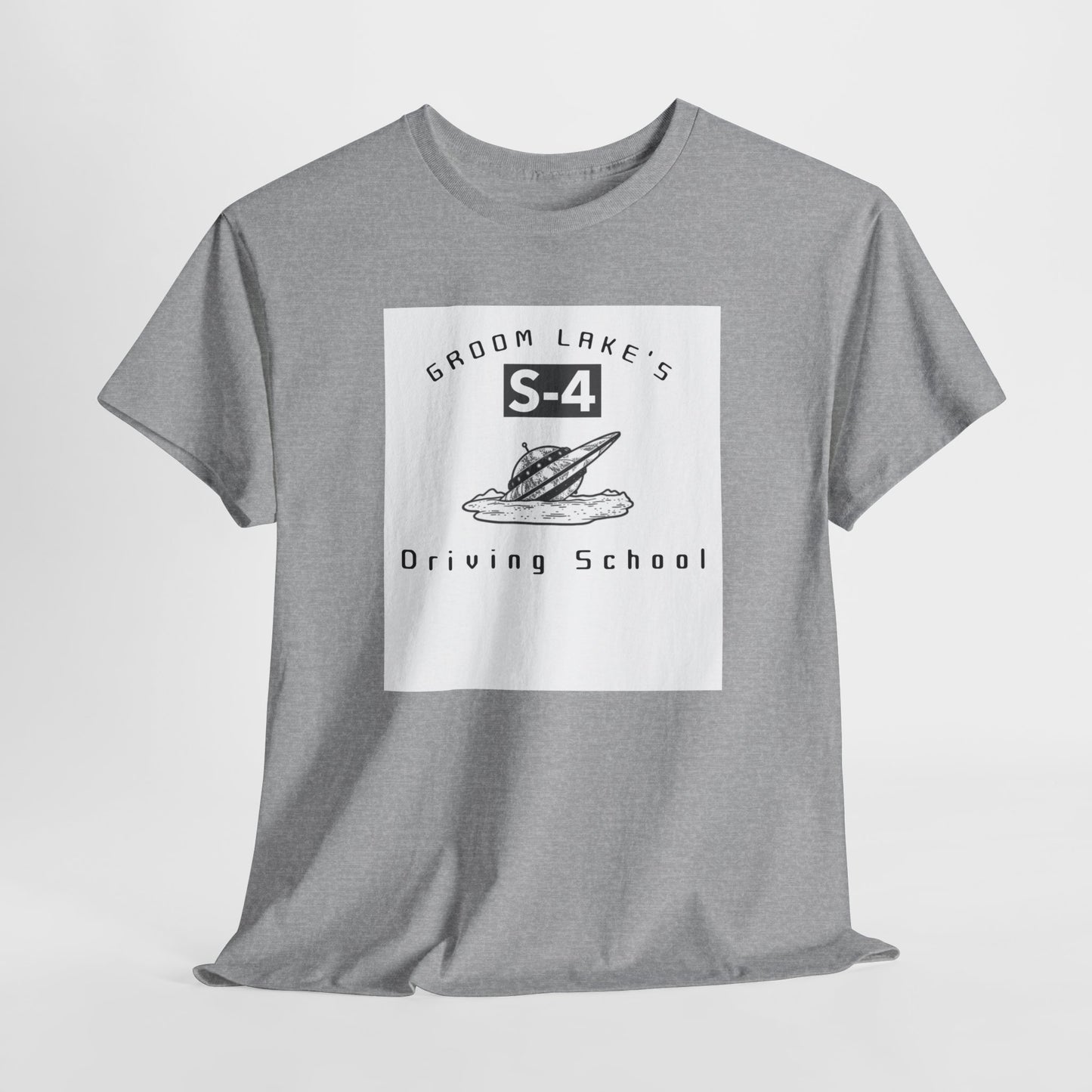 Groom Lake Driving School - Unisex Cotton Tee