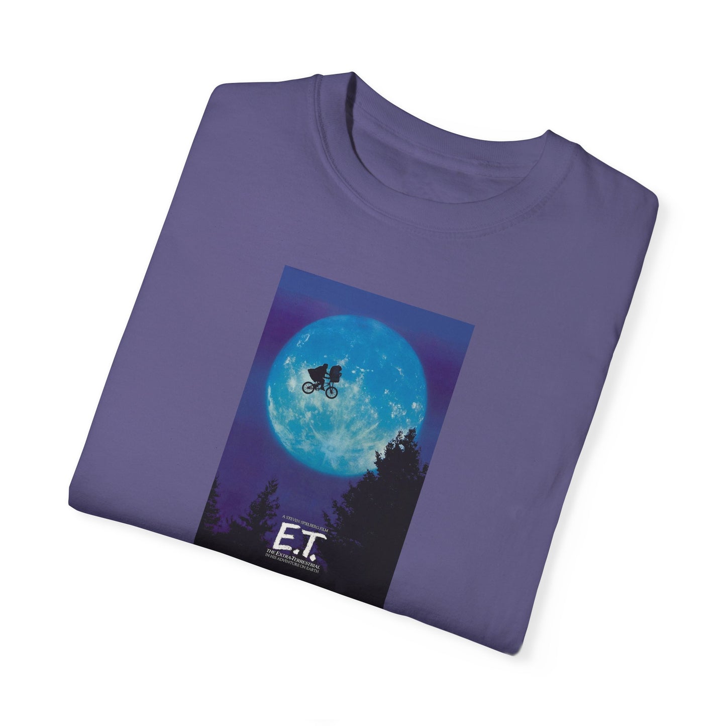 E.T. Movie Poster - Unisex Garment-Dyed T-shirt
