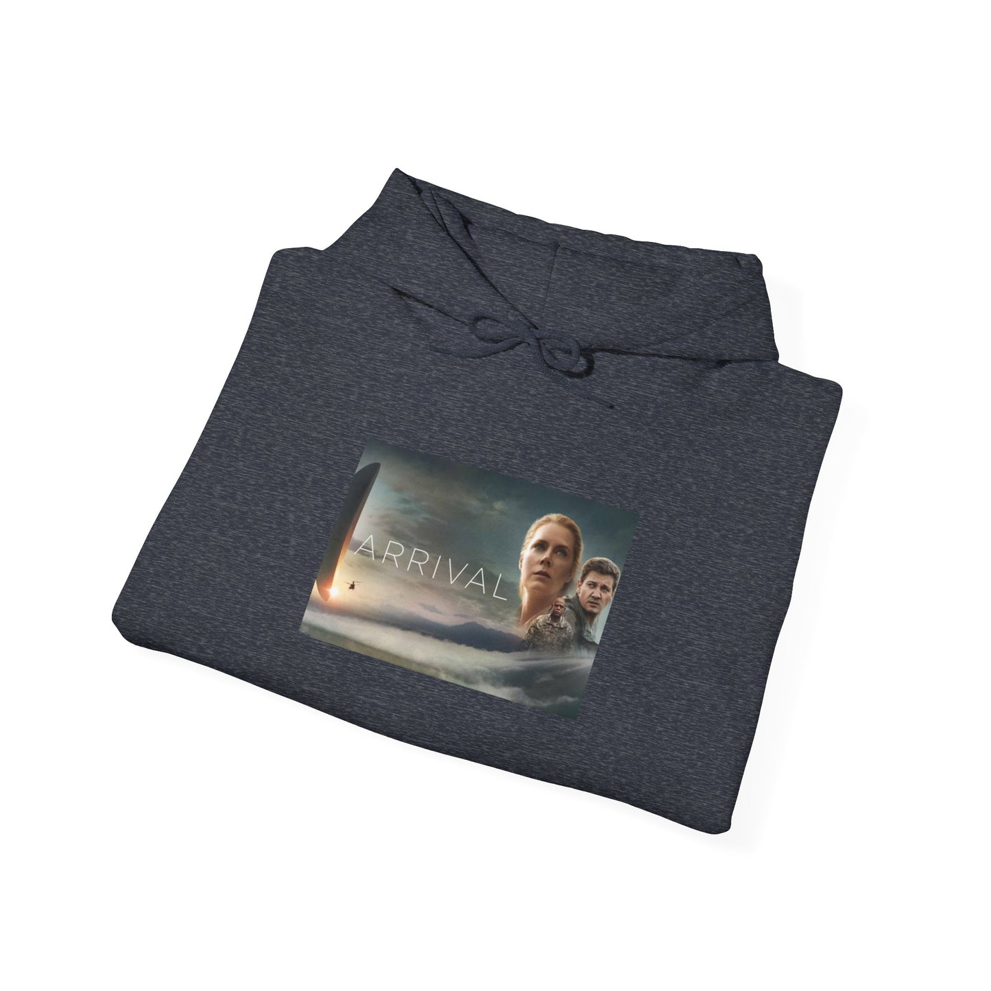 “Arrival” Movie poster- Unisex Heavy Blend™ Hooded Sweatshirt