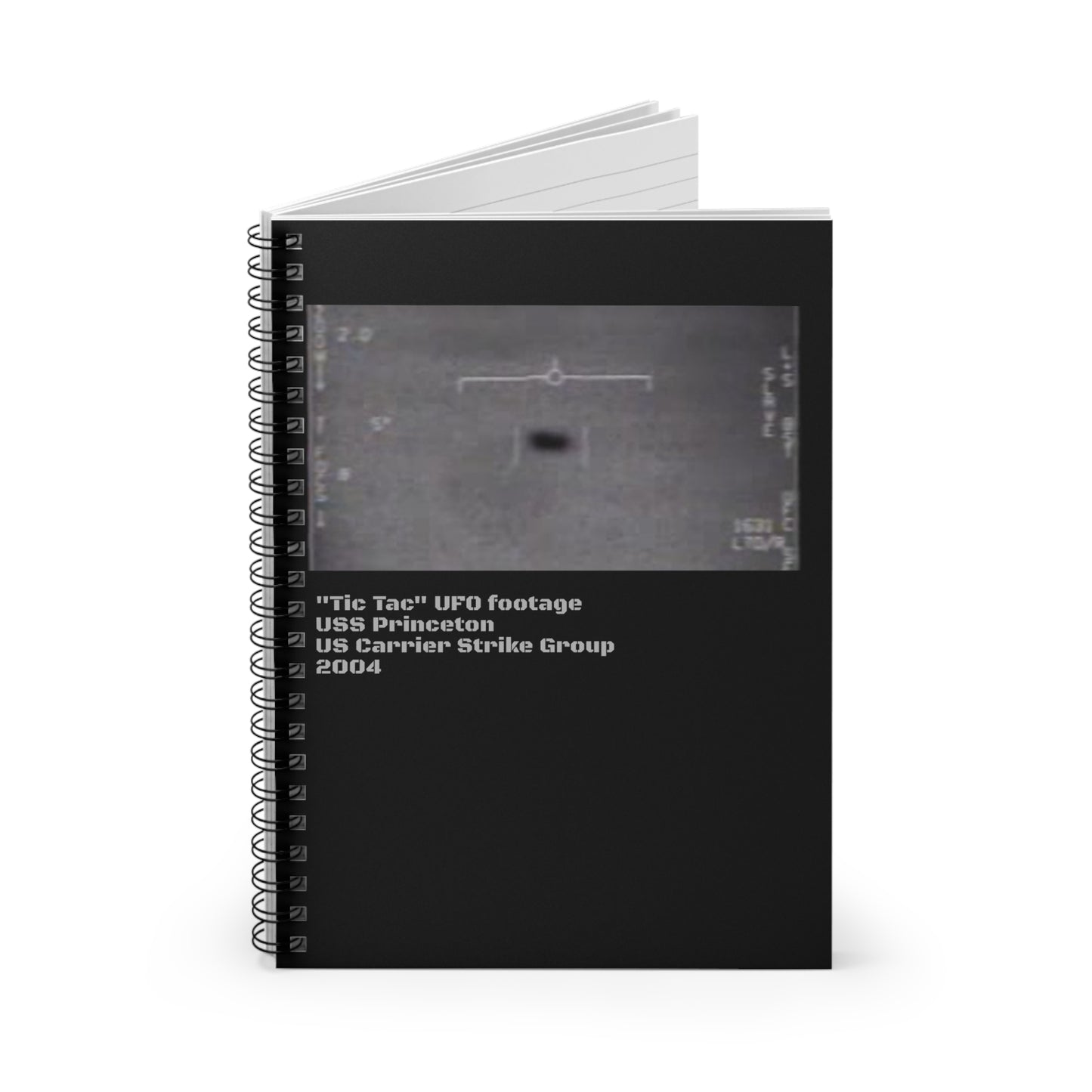 “Tic Tac” Spiral Notebook - Ruled lines