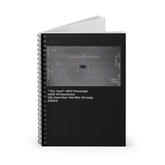 “Tic Tac” Spiral Notebook - Ruled lines