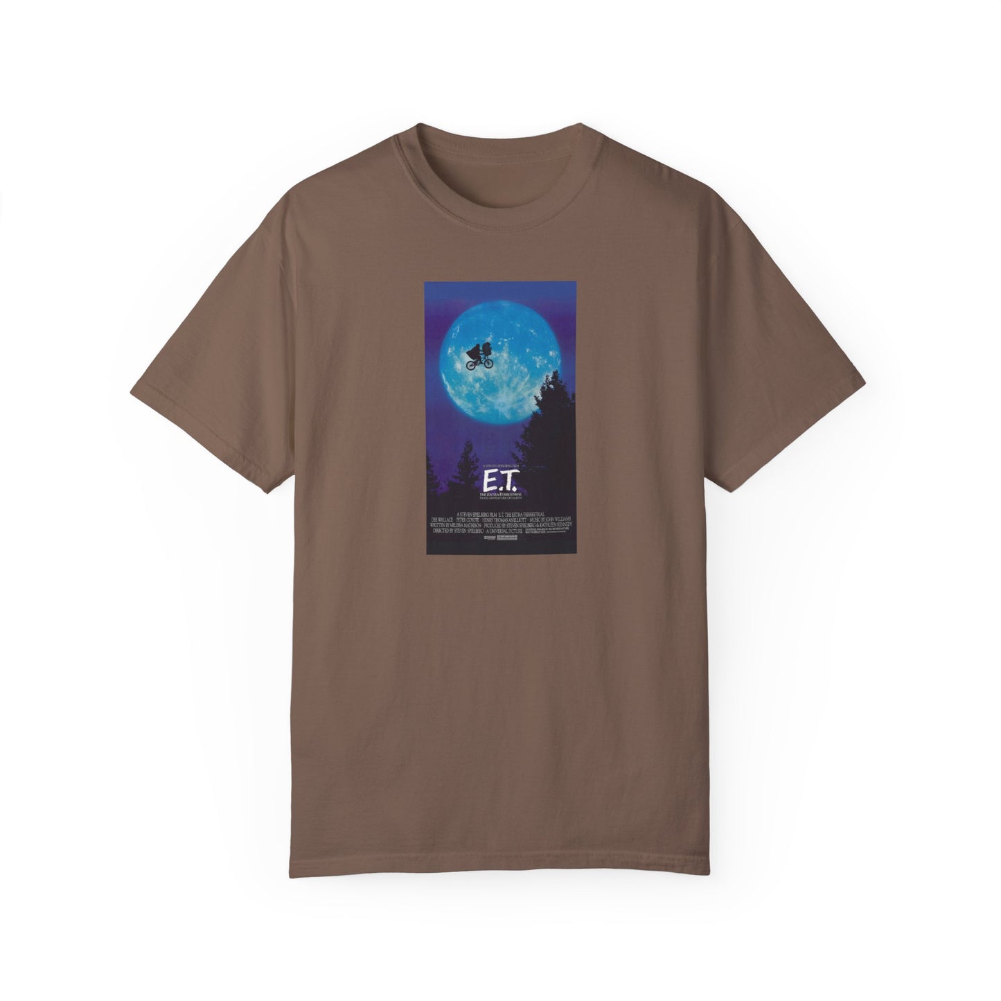 E.T. Movie Poster - Unisex Garment-Dyed T-shirt
