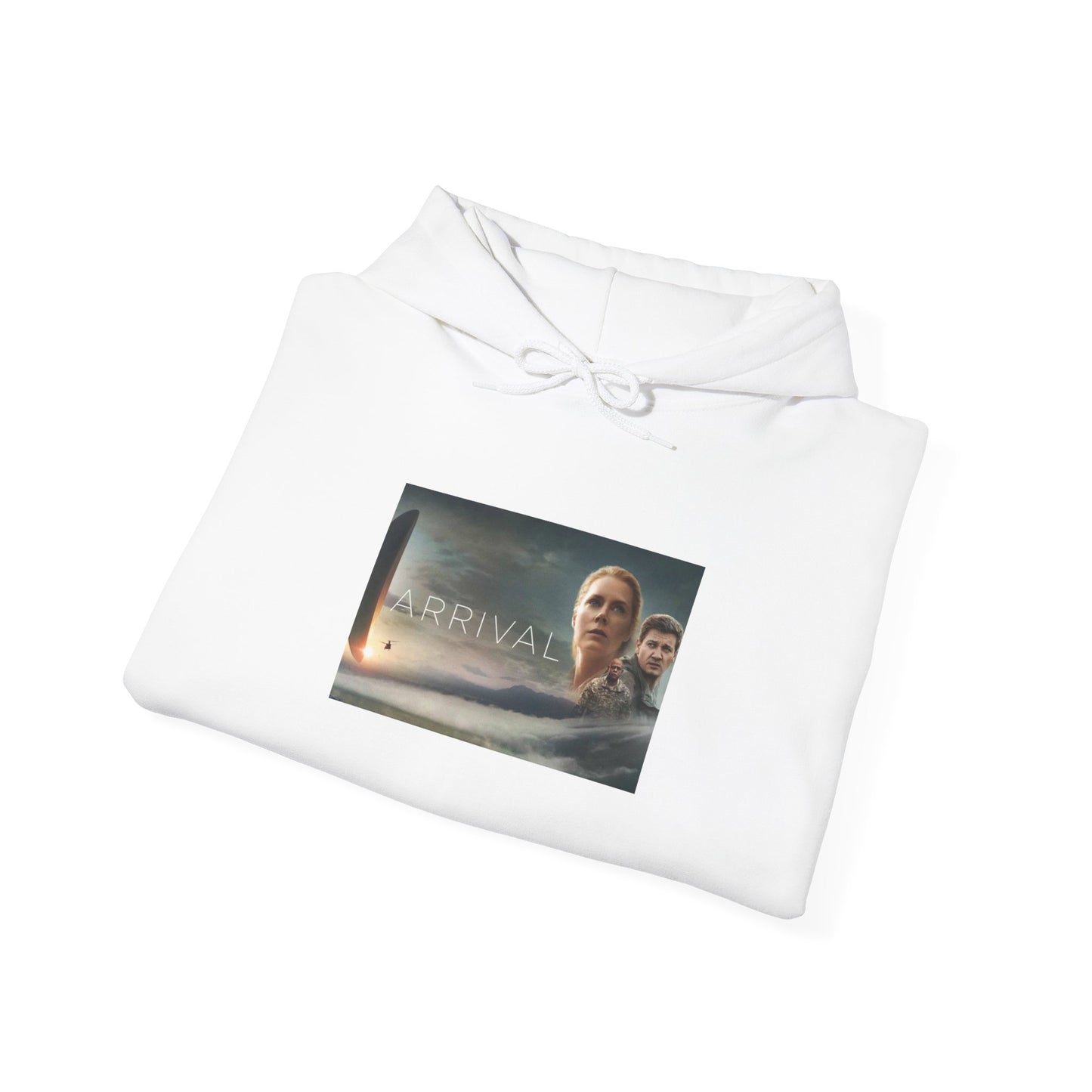 “Arrival” Movie poster- Unisex Heavy Blend™ Hooded Sweatshirt