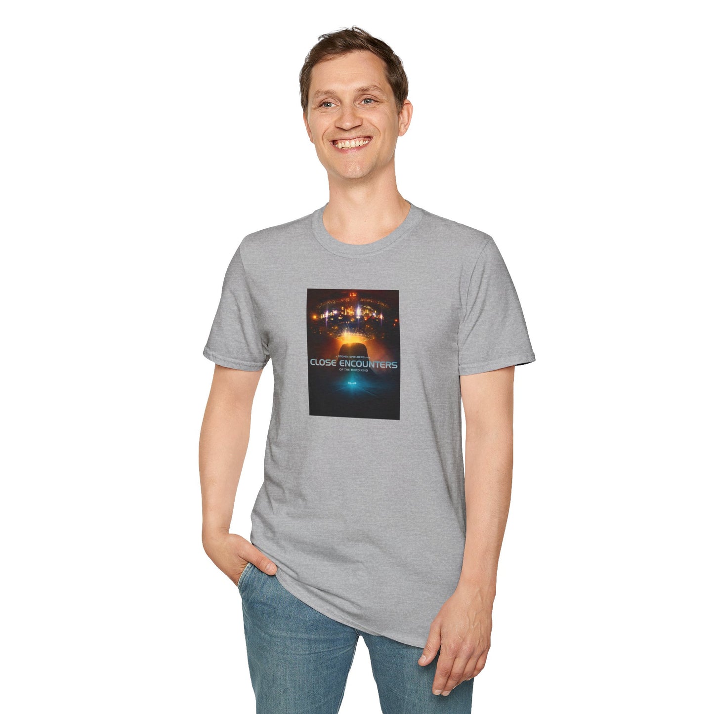 CE 3rd Kind Movie Poster in a Unisex Softstyle T-Shirt