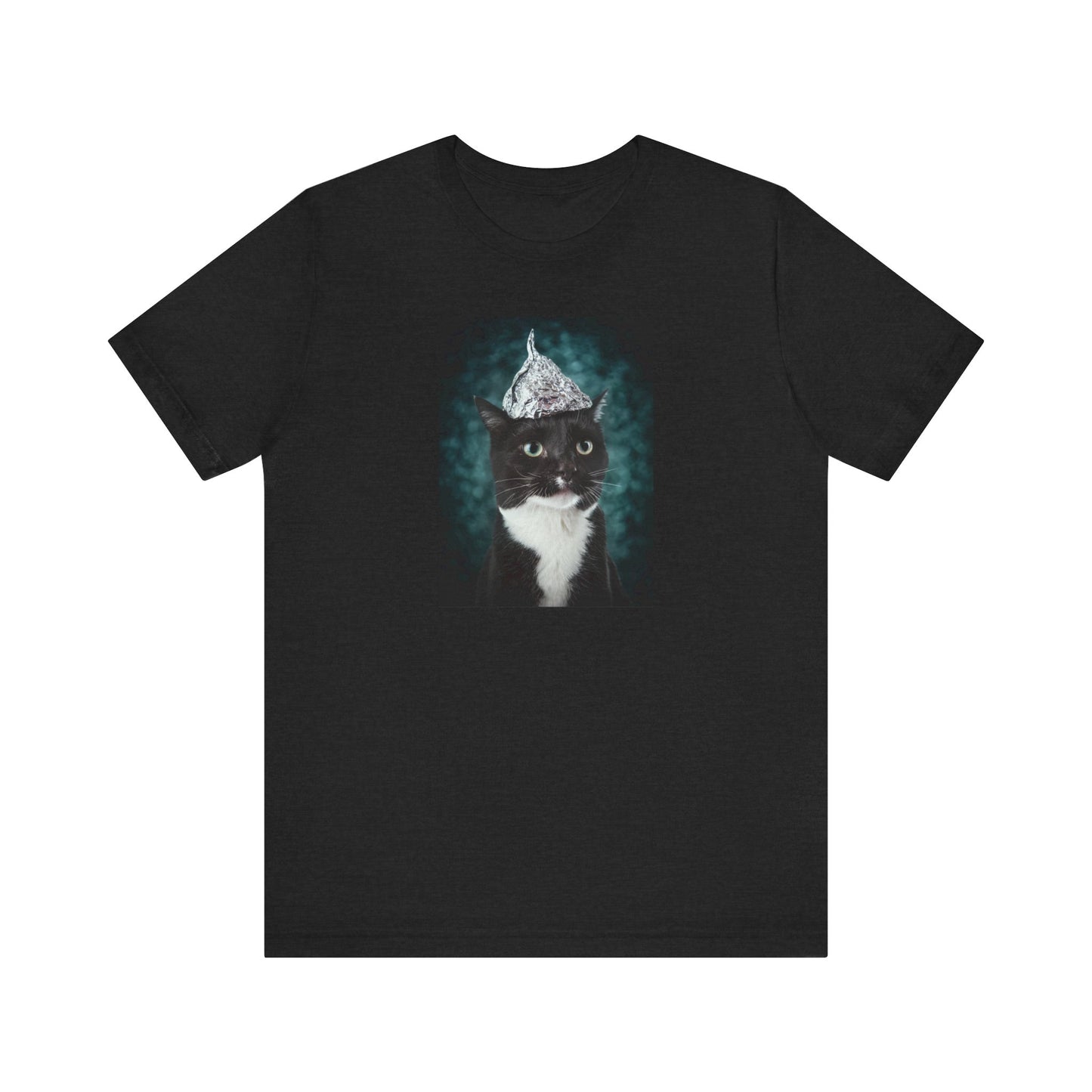 Tin Foil Cat Soft Unisex Jersey Short Sleeve Tee