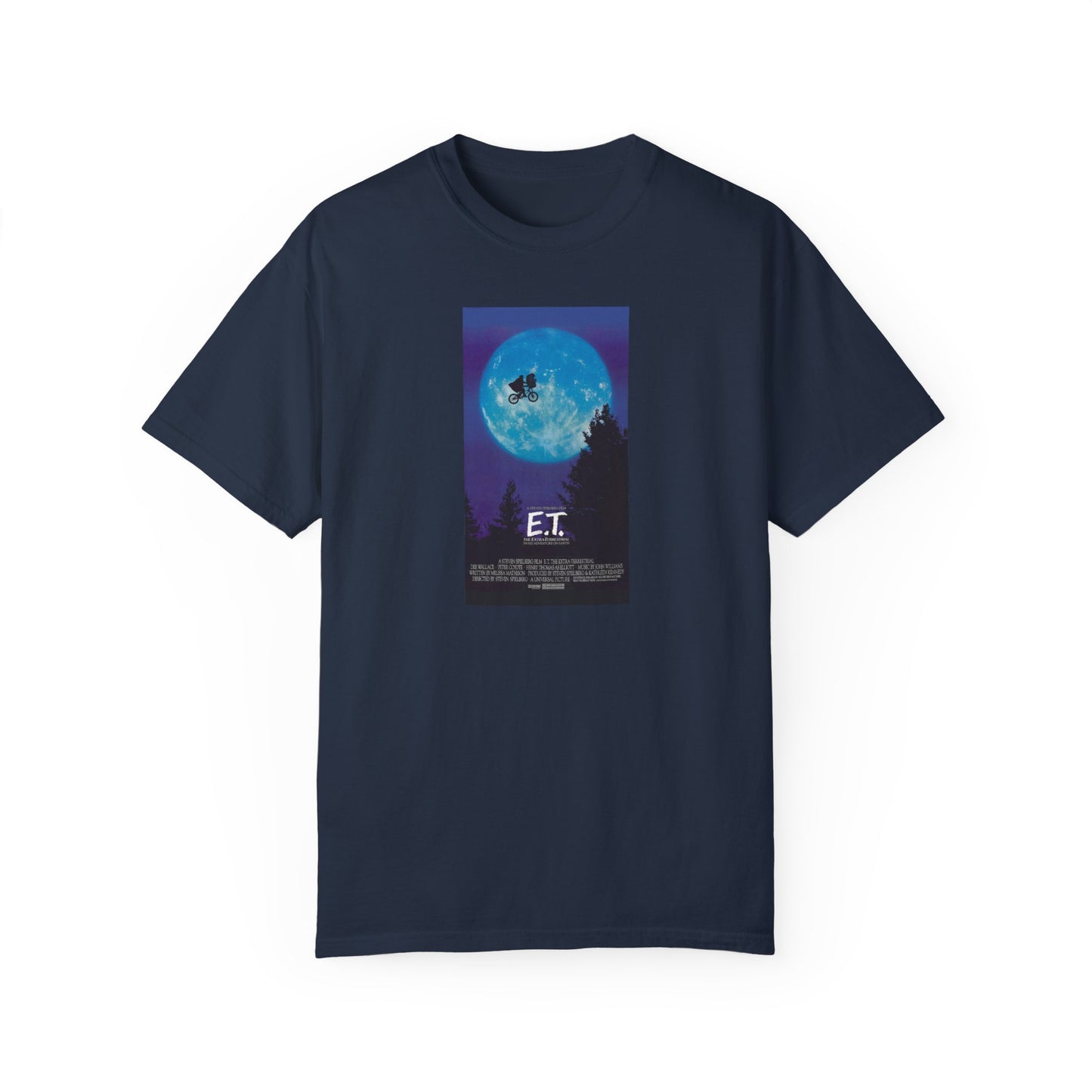 E.T. Movie Poster - Unisex Garment-Dyed T-shirt