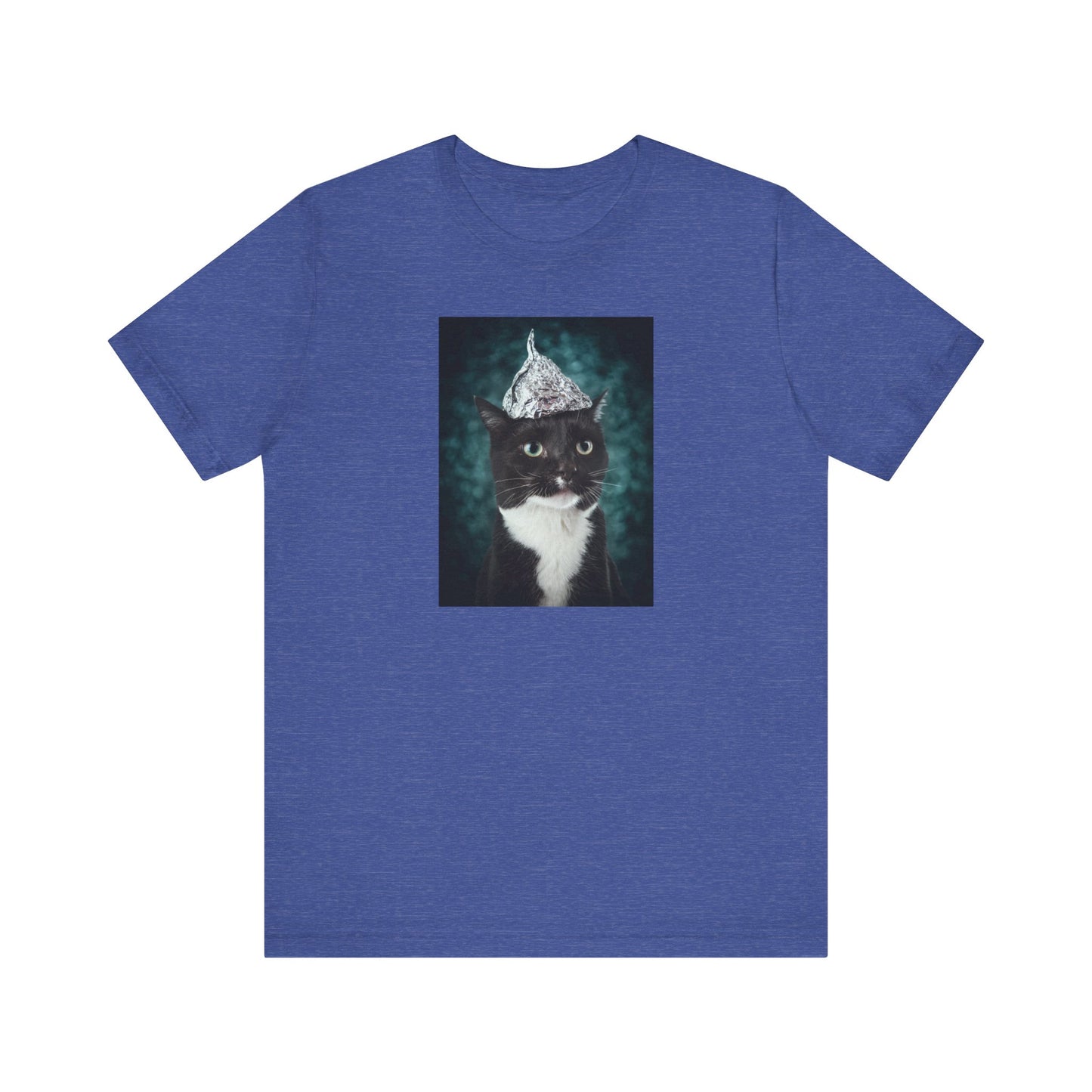 Tin Foil Cat Soft Unisex Jersey Short Sleeve Tee