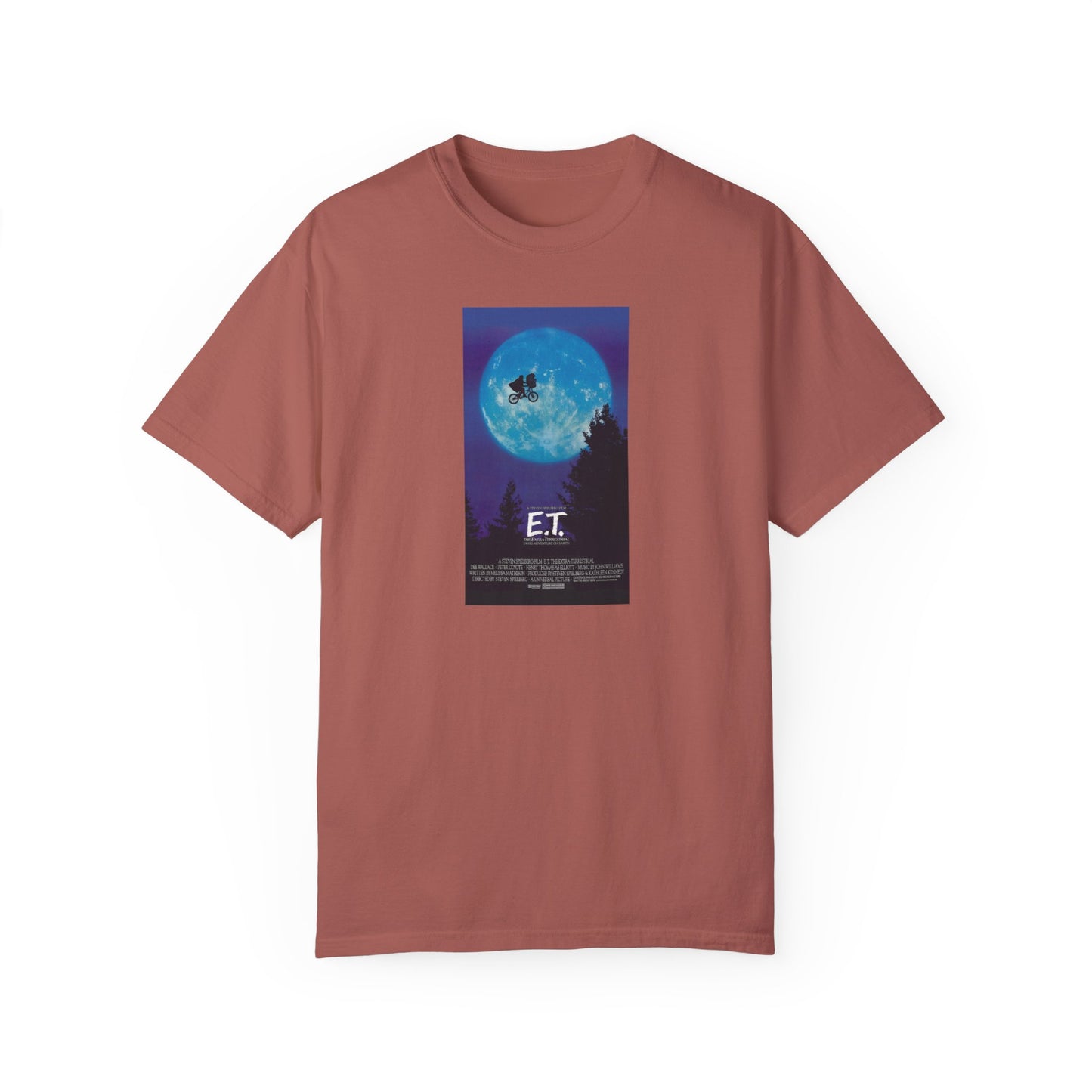 E.T. Movie Poster - Unisex Garment-Dyed T-shirt