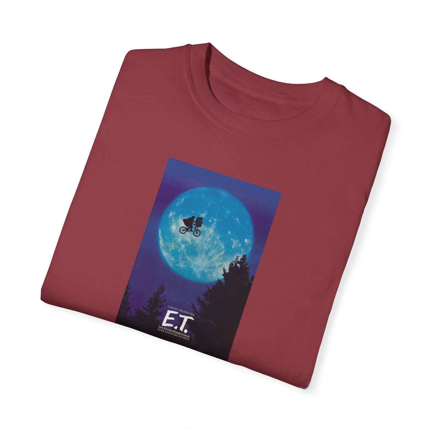 E.T. Movie Poster - Unisex Garment-Dyed T-shirt