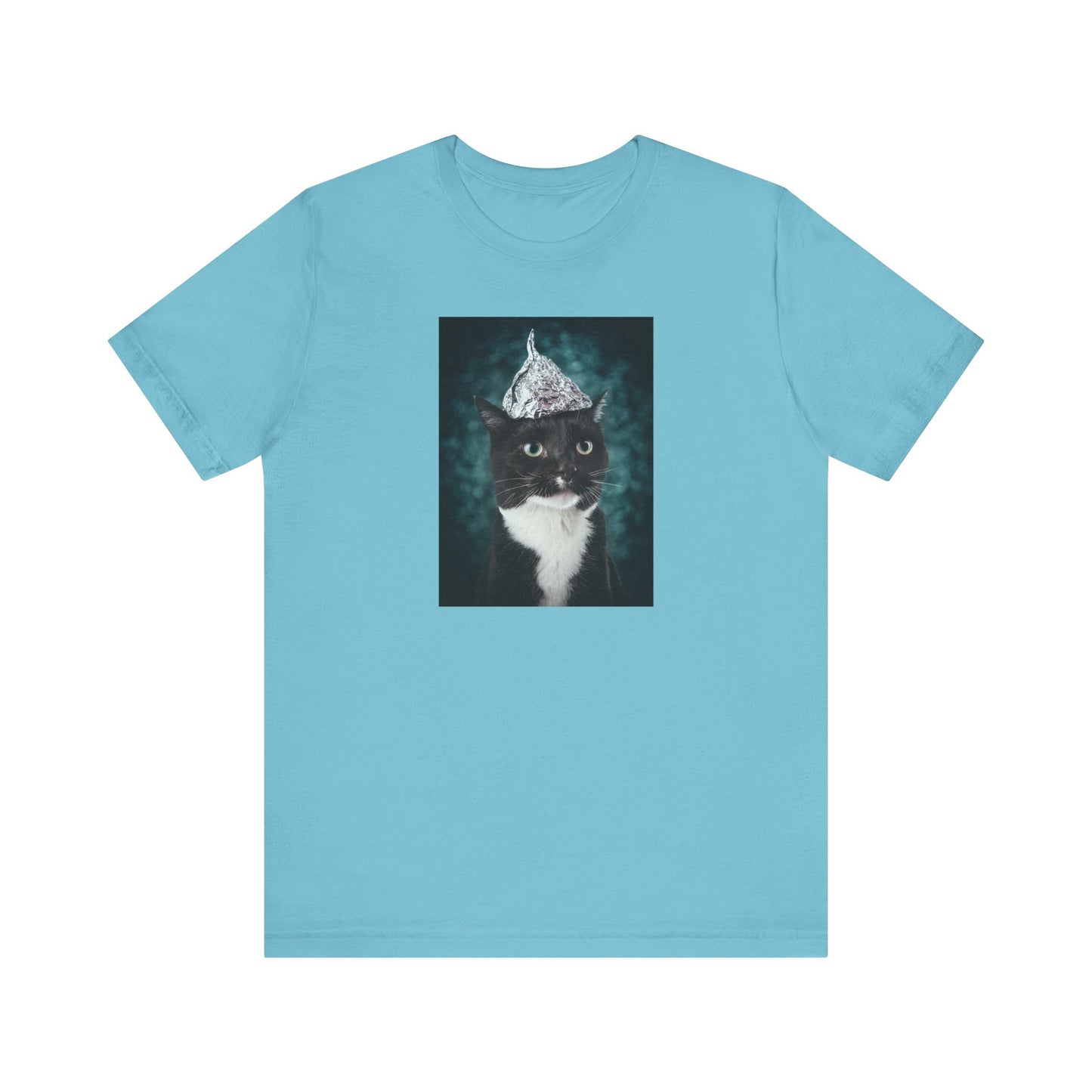 Tin Foil Cat Soft Unisex Jersey Short Sleeve Tee