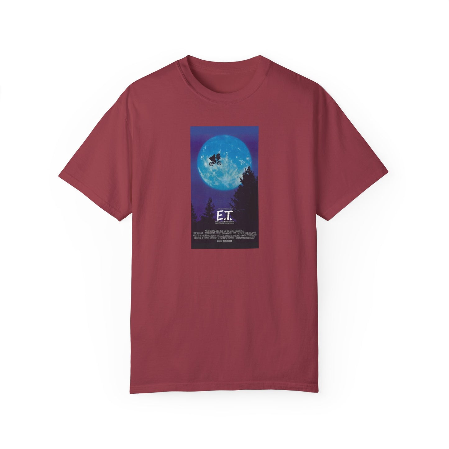 E.T. Movie Poster - Unisex Garment-Dyed T-shirt