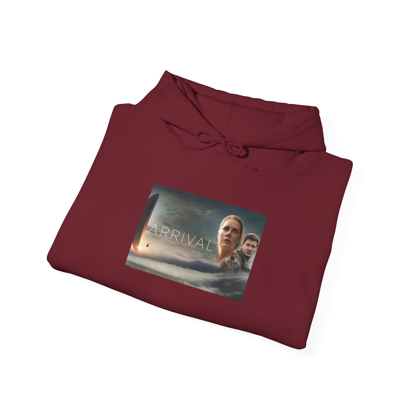 “Arrival” Movie poster- Unisex Heavy Blend™ Hooded Sweatshirt