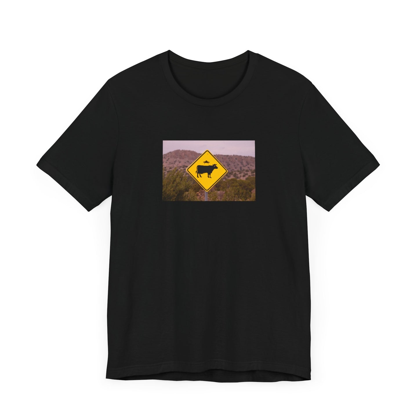 UFO/Cow crossing Tee