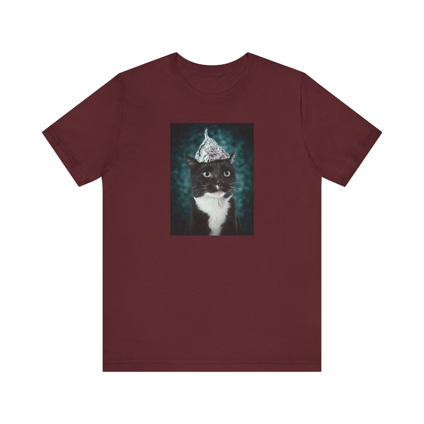 Tin Foil Cat Soft Unisex Jersey Short Sleeve Tee