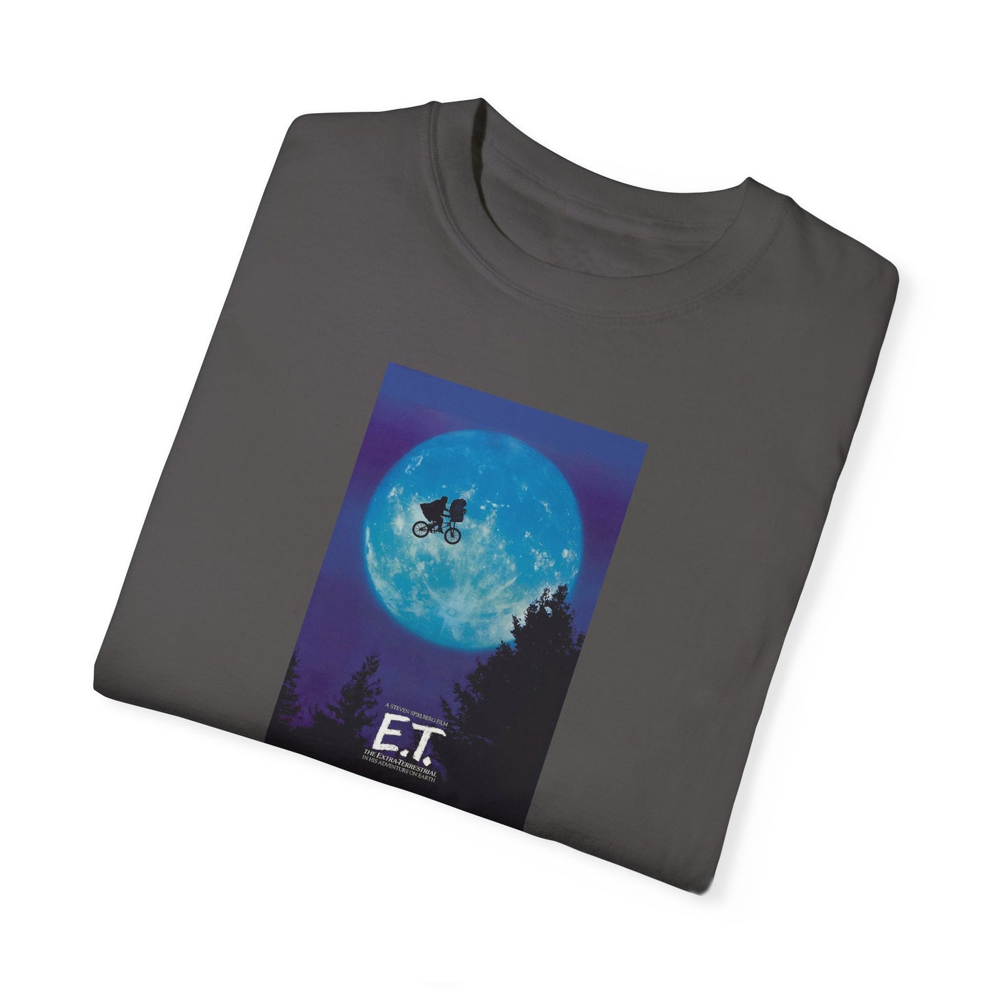 E.T. Movie Poster - Unisex Garment-Dyed T-shirt