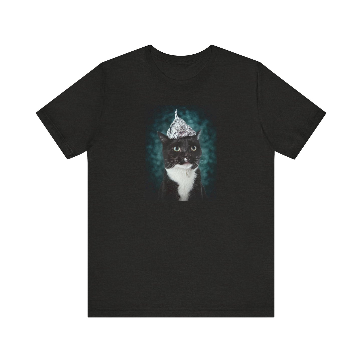 Tin Foil Cat Soft Unisex Jersey Short Sleeve Tee