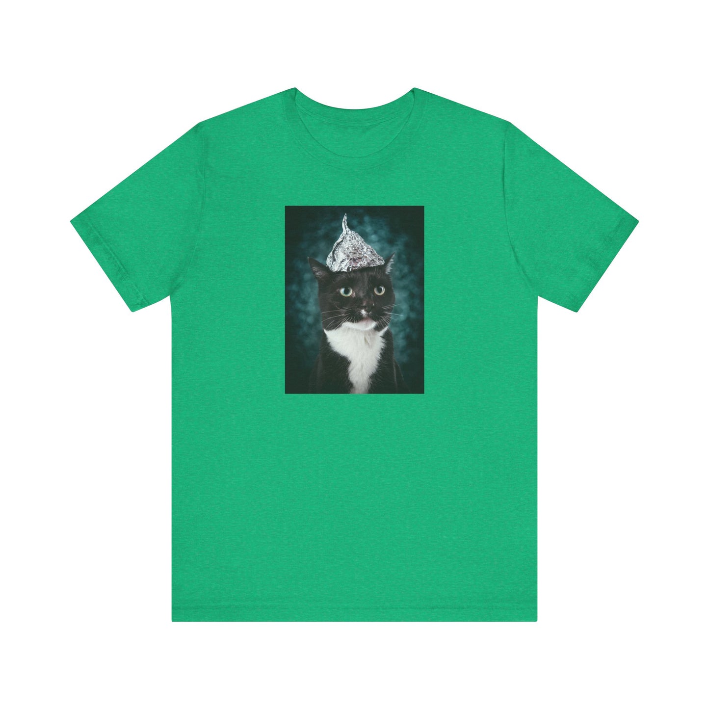 Tin Foil Cat Soft Unisex Jersey Short Sleeve Tee