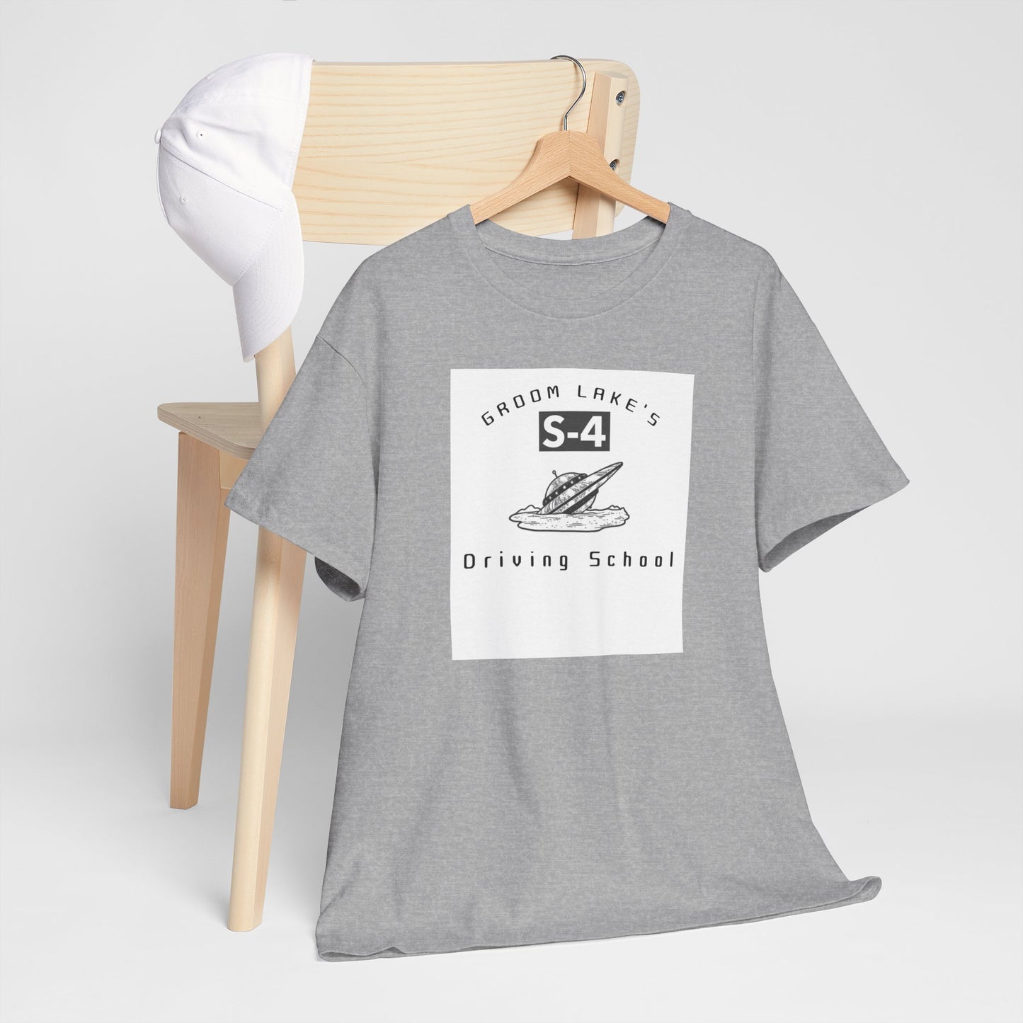 Groom Lake Driving School - Unisex Cotton Tee