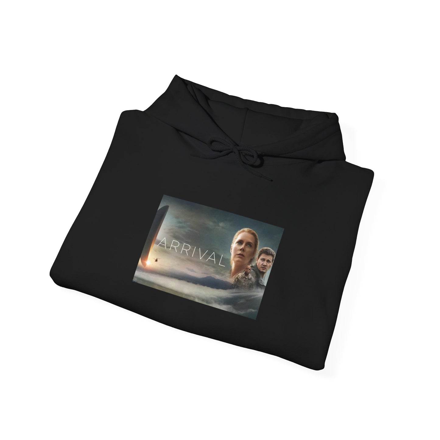 “Arrival” Movie poster- Unisex Heavy Blend™ Hooded Sweatshirt