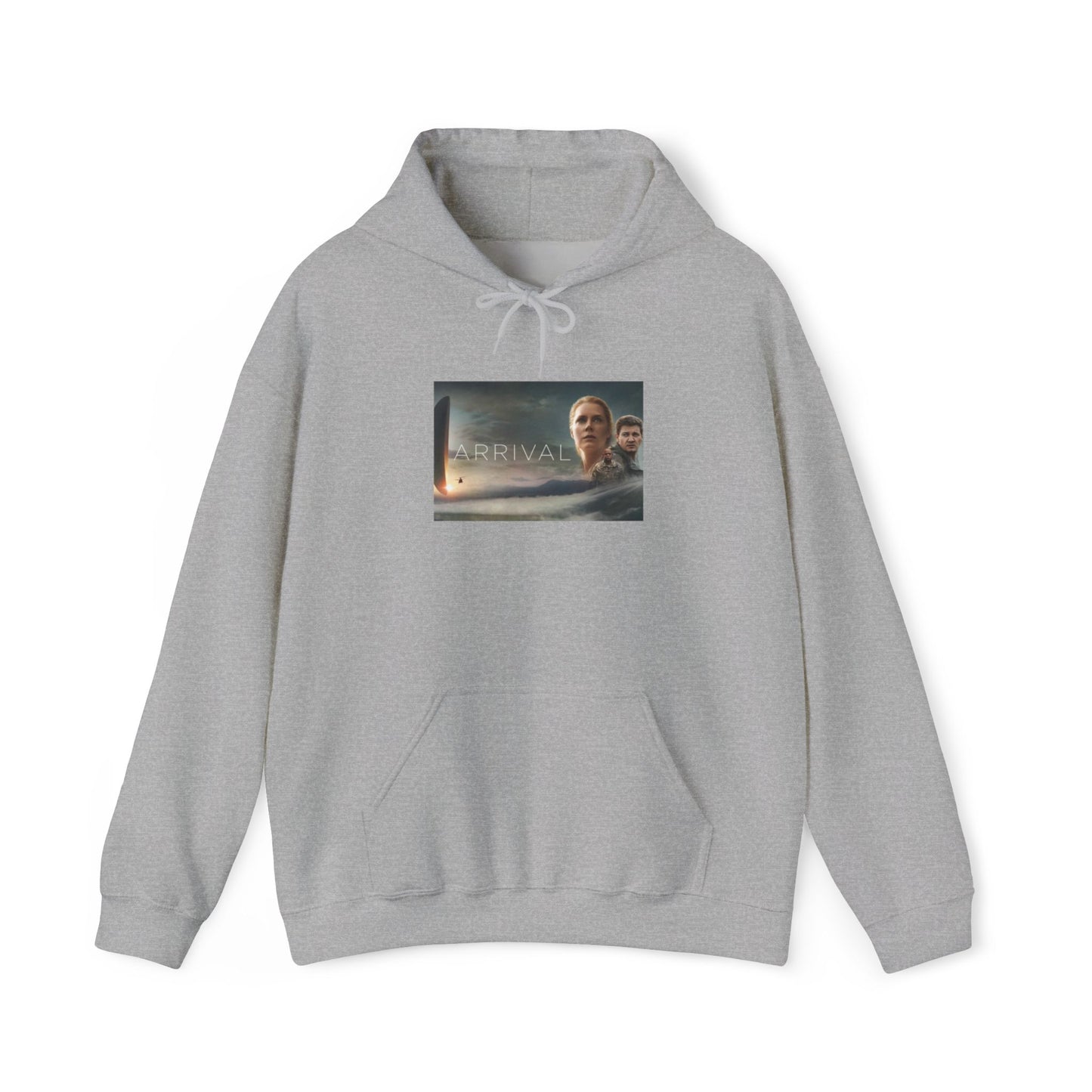 “Arrival” Movie poster- Unisex Heavy Blend™ Hooded Sweatshirt