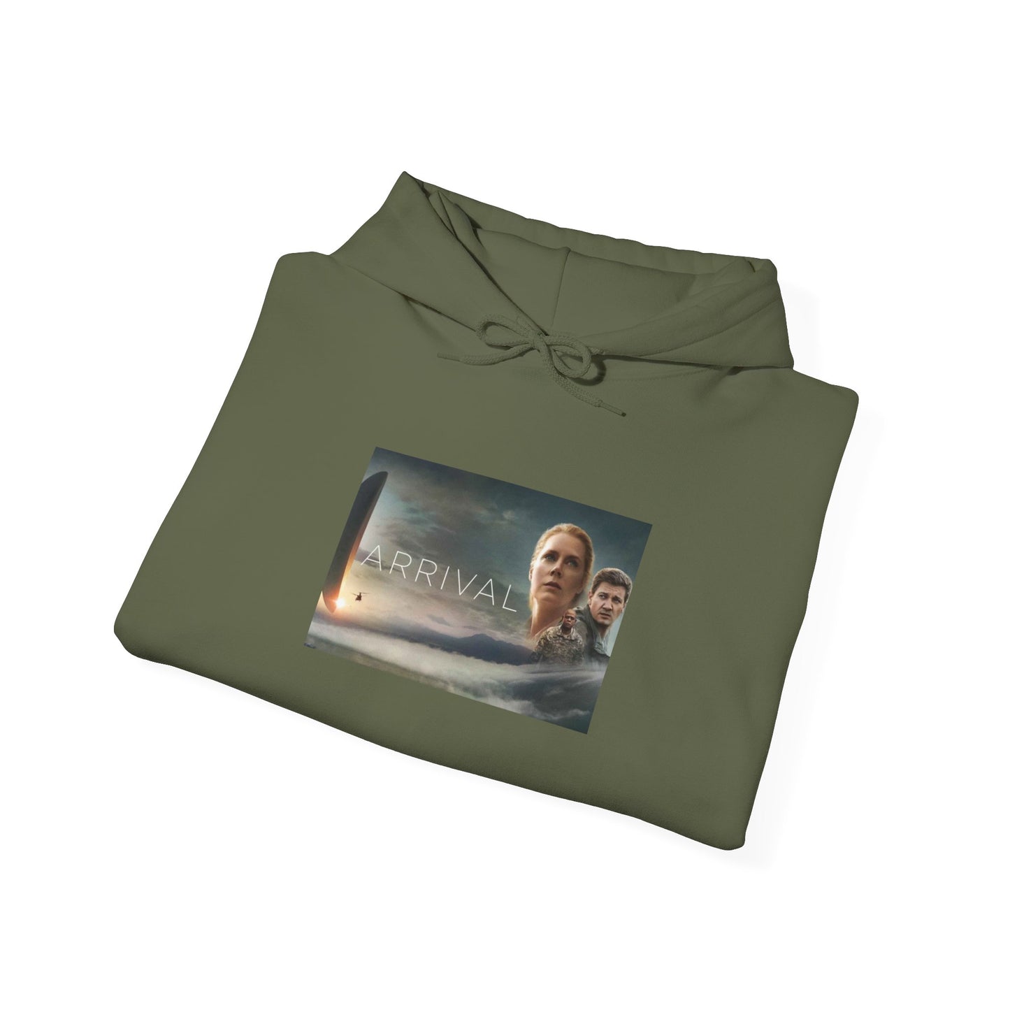“Arrival” Movie poster- Unisex Heavy Blend™ Hooded Sweatshirt