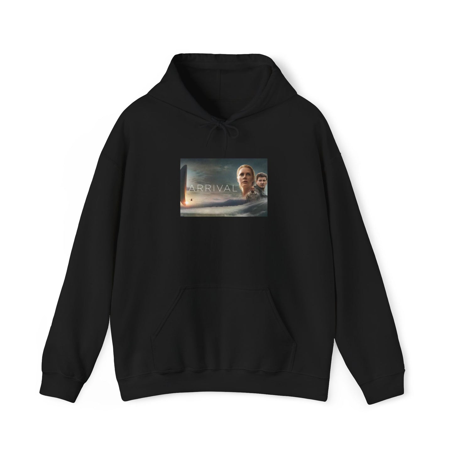 “Arrival” Movie poster- Unisex Heavy Blend™ Hooded Sweatshirt