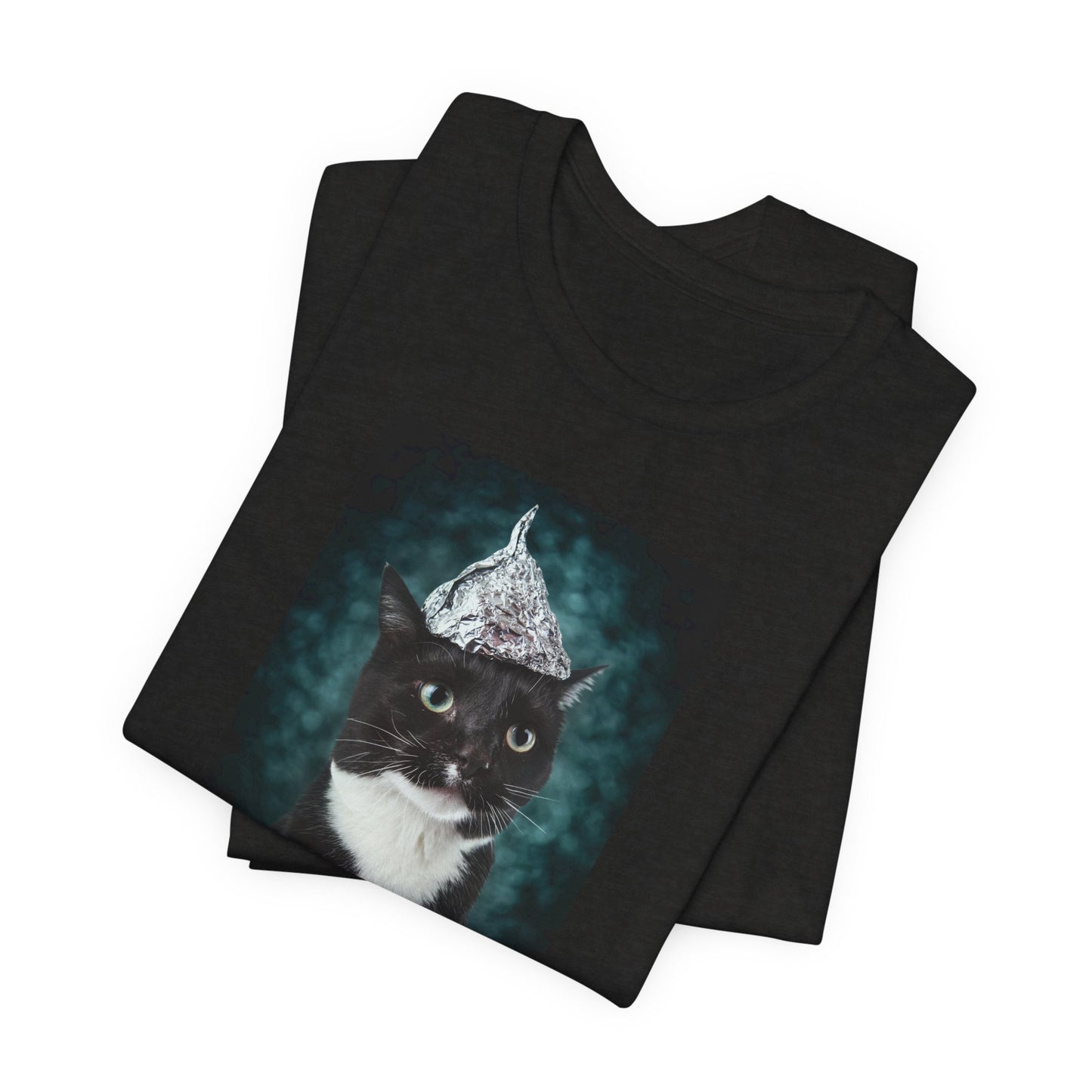 Tin Foil Cat Soft Unisex Jersey Short Sleeve Tee