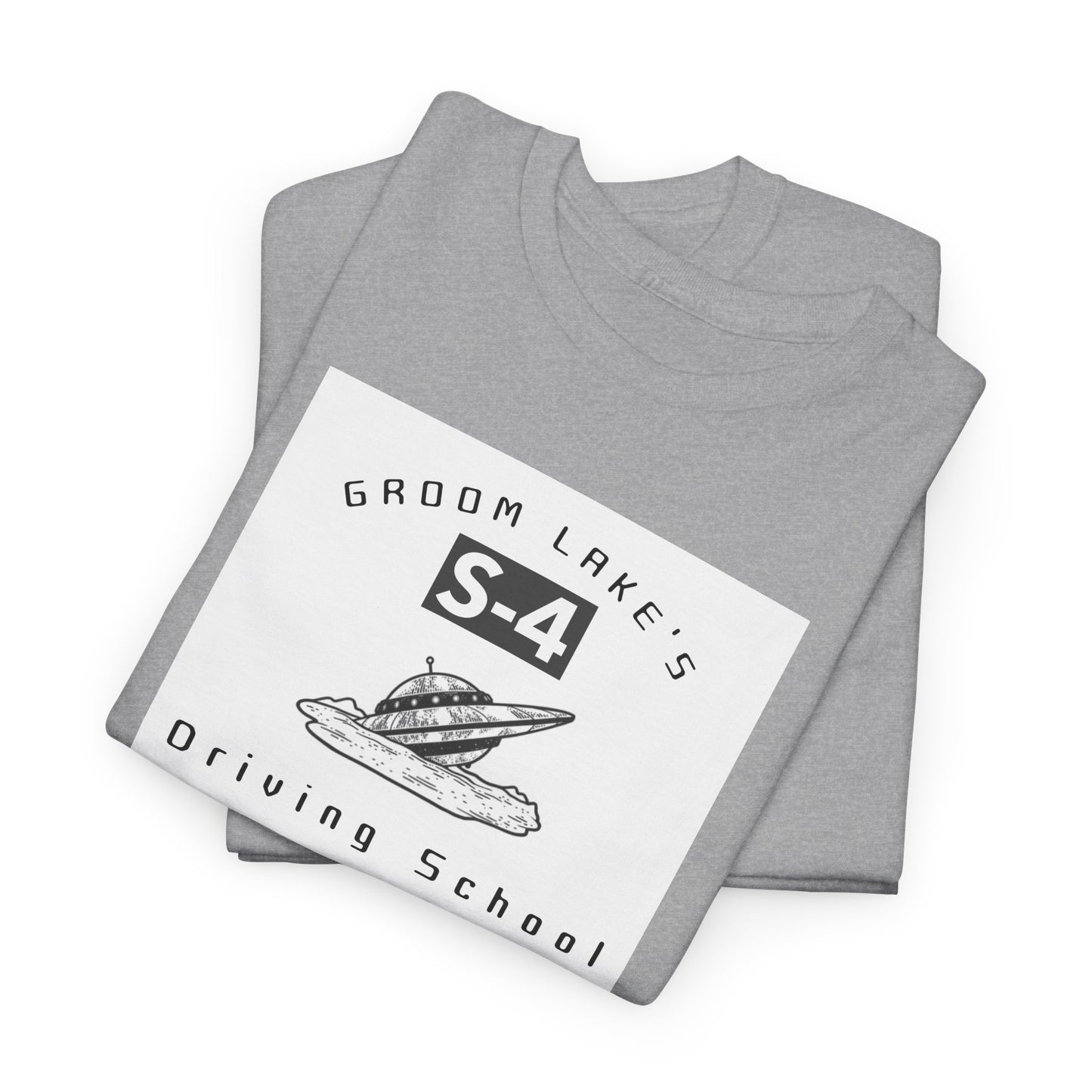 Groom Lake Driving School - Unisex Cotton Tee