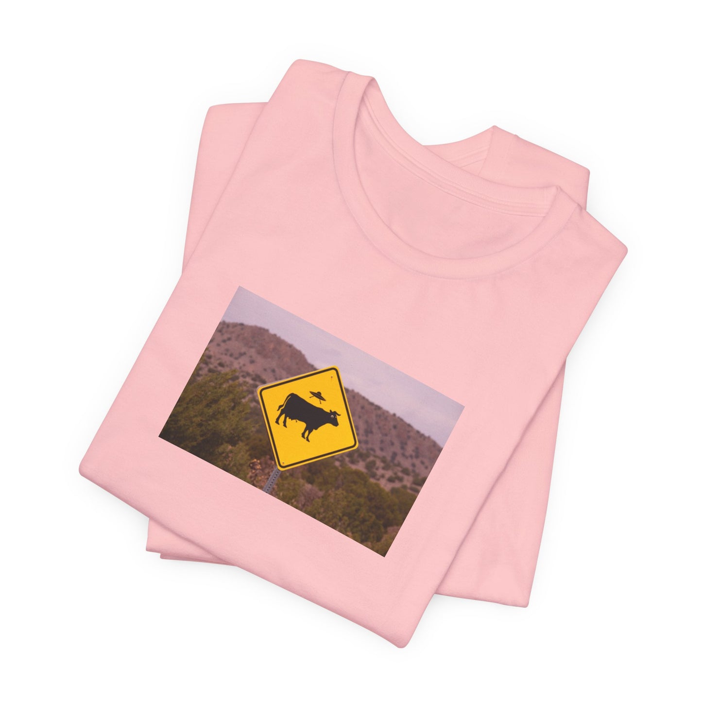 UFO/Cow crossing Tee