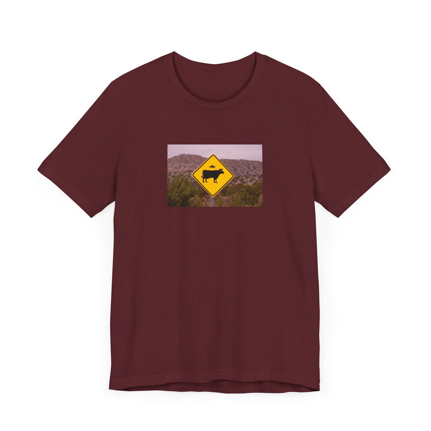 UFO/Cow crossing Tee