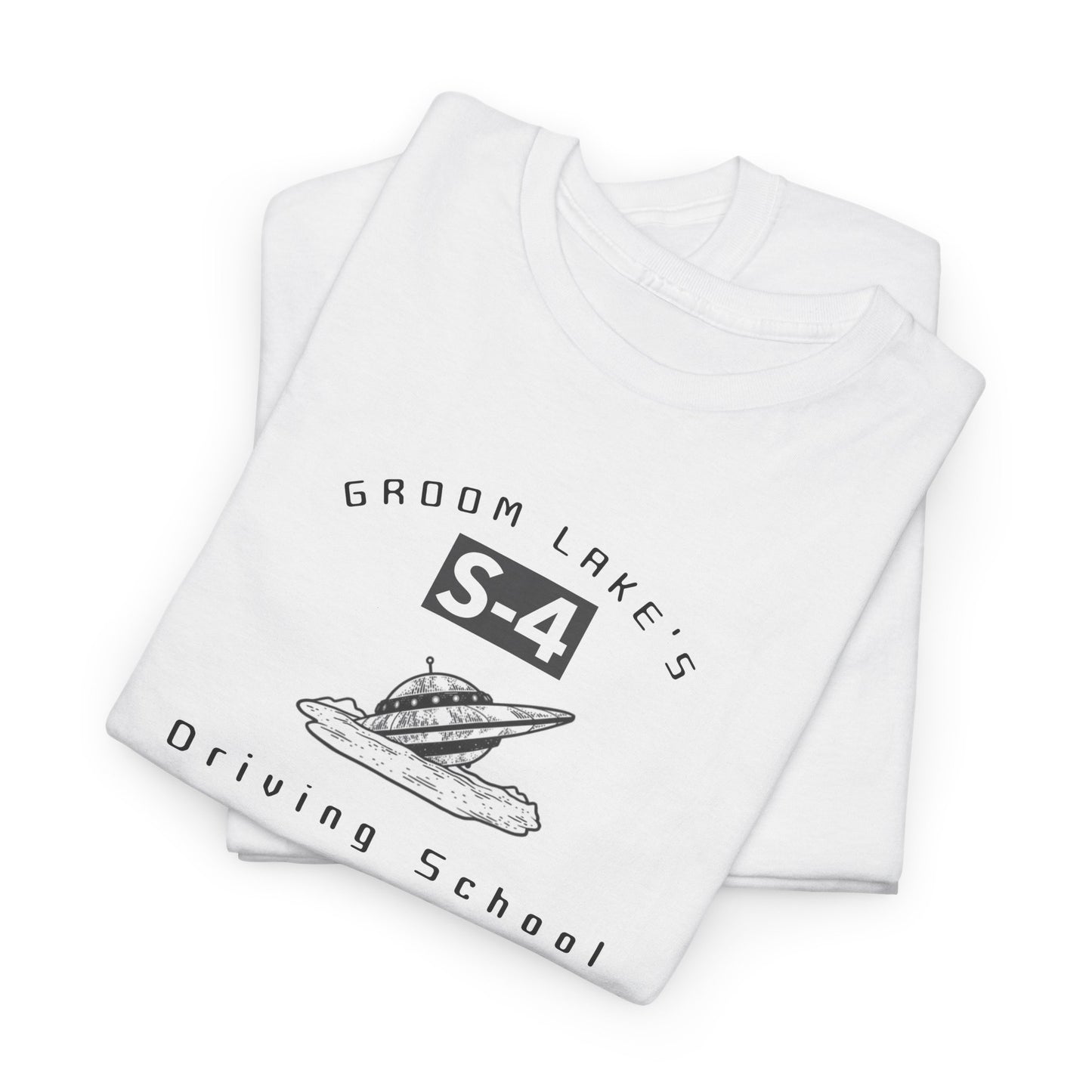Groom Lake Driving School - Unisex Cotton Tee