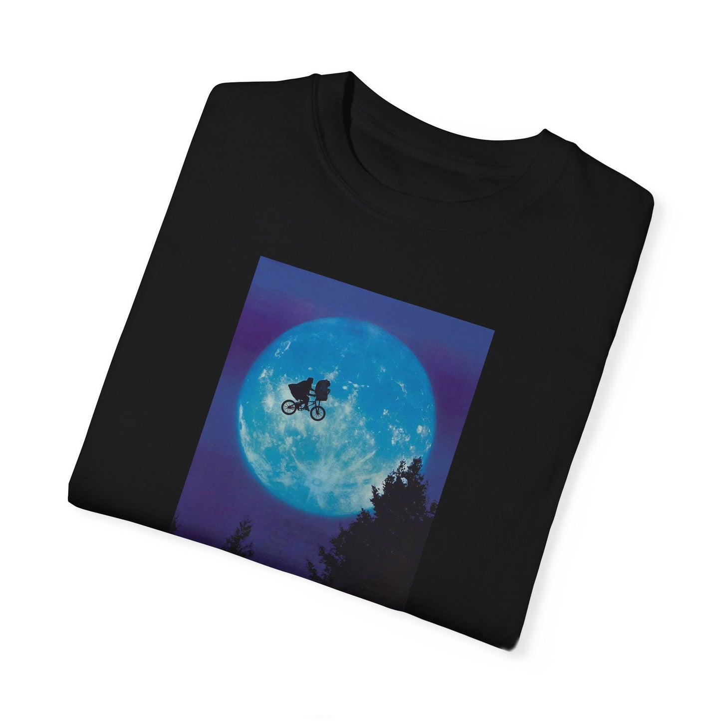 E.T. Movie Poster - Unisex Garment-Dyed T-shirt