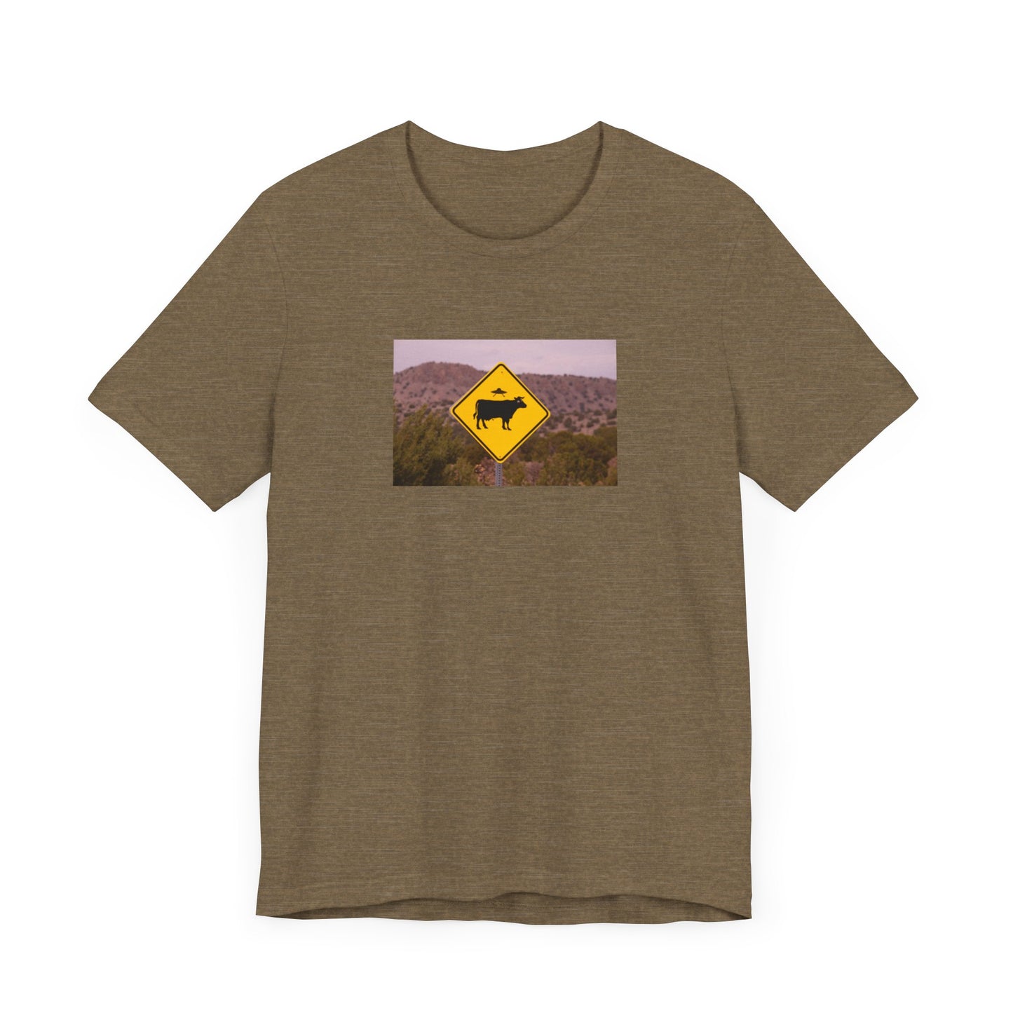 UFO/Cow crossing Tee