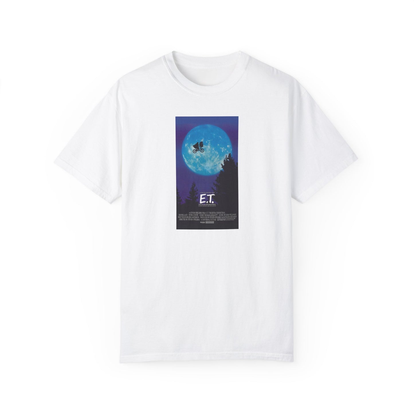 E.T. Movie Poster - Unisex Garment-Dyed T-shirt