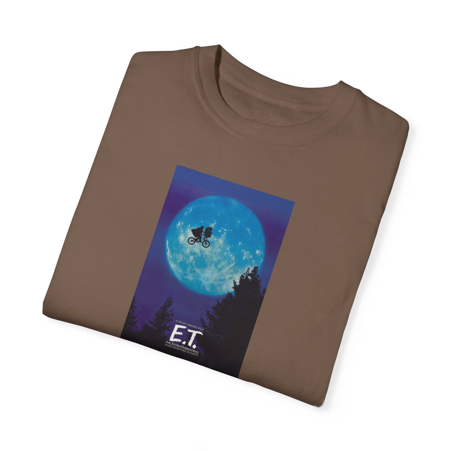 E.T. Movie Poster - Unisex Garment-Dyed T-shirt