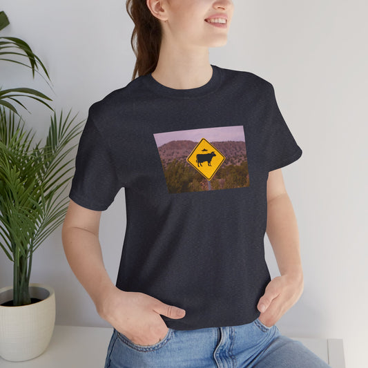 UFO/Cow crossing Tee
