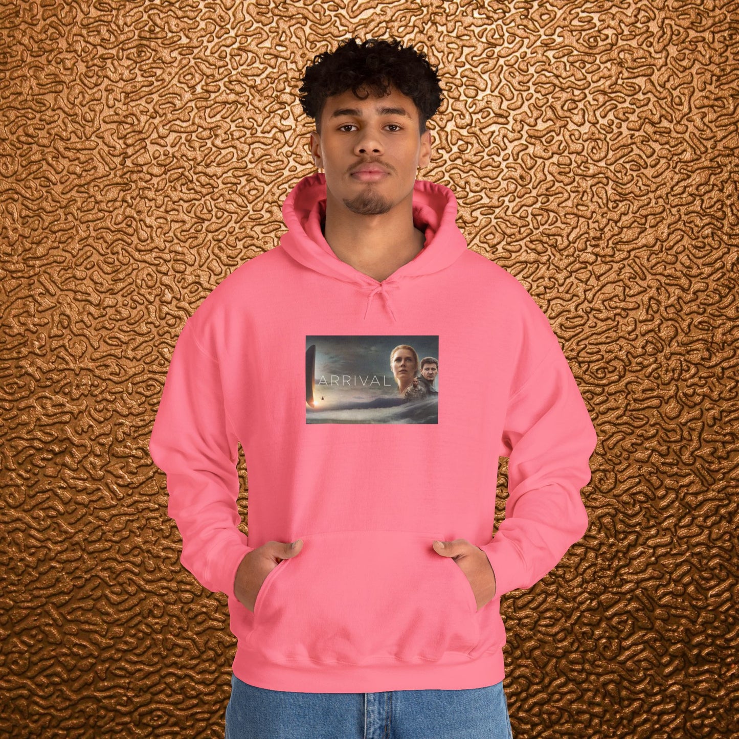 “Arrival” Movie poster- Unisex Heavy Blend™ Hooded Sweatshirt