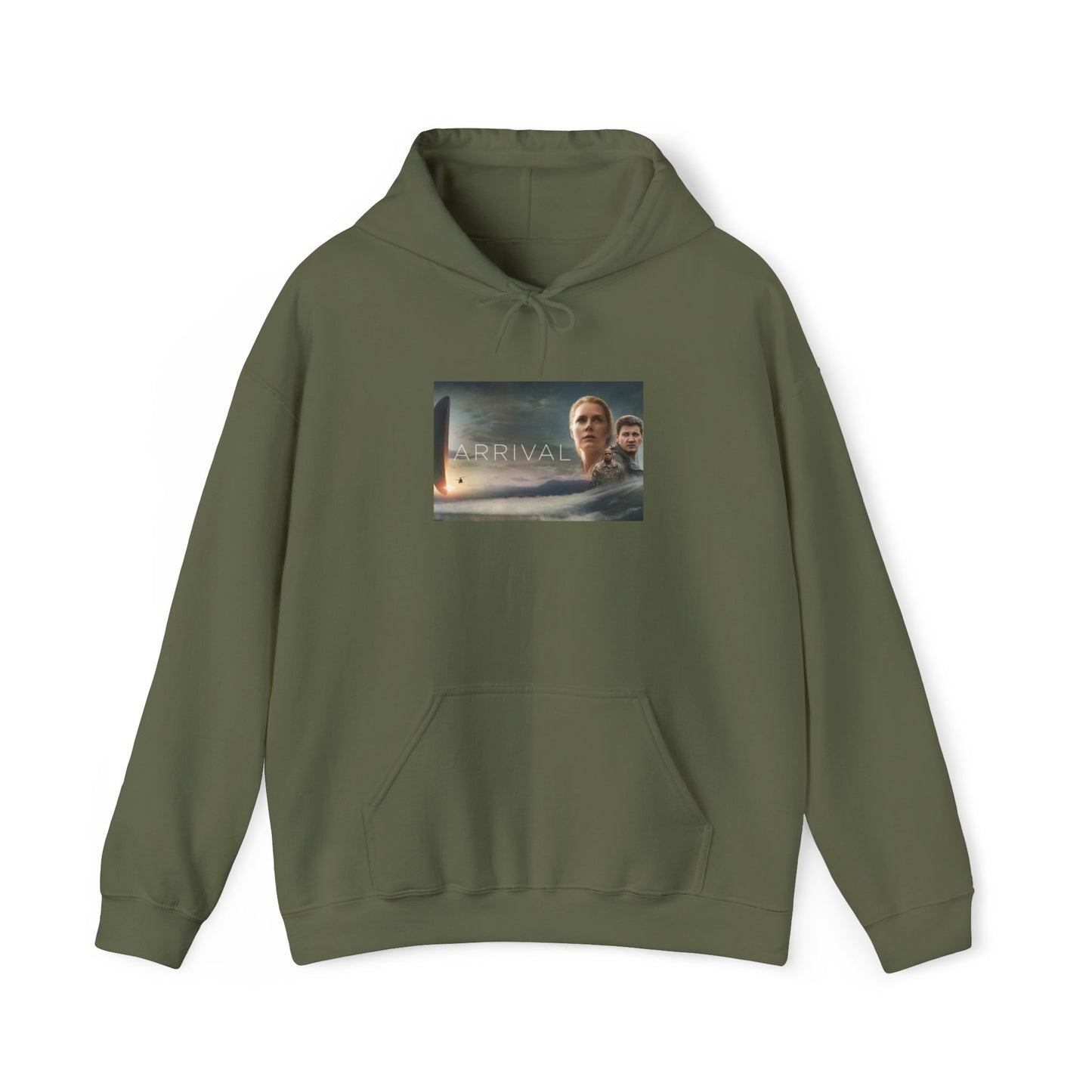 “Arrival” Movie poster- Unisex Heavy Blend™ Hooded Sweatshirt
