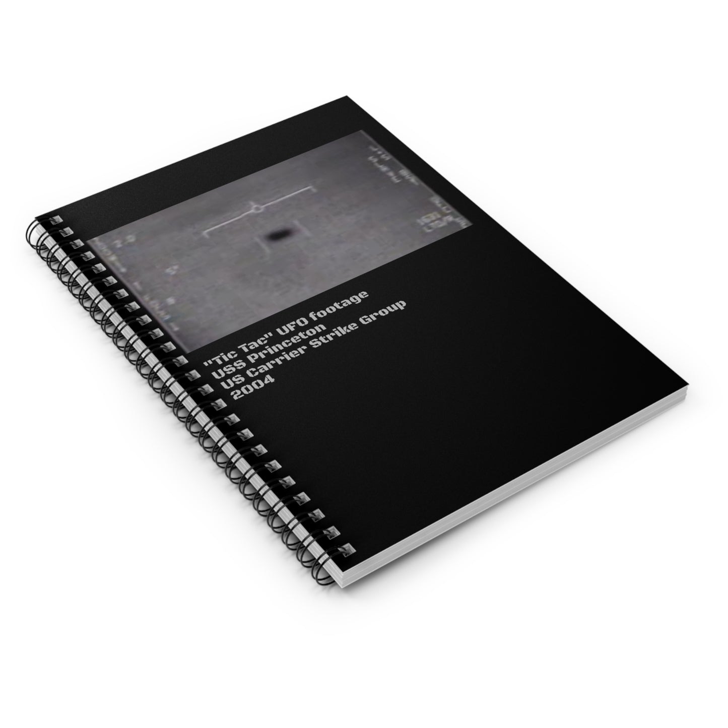 “Tic Tac” Spiral Notebook - Ruled lines