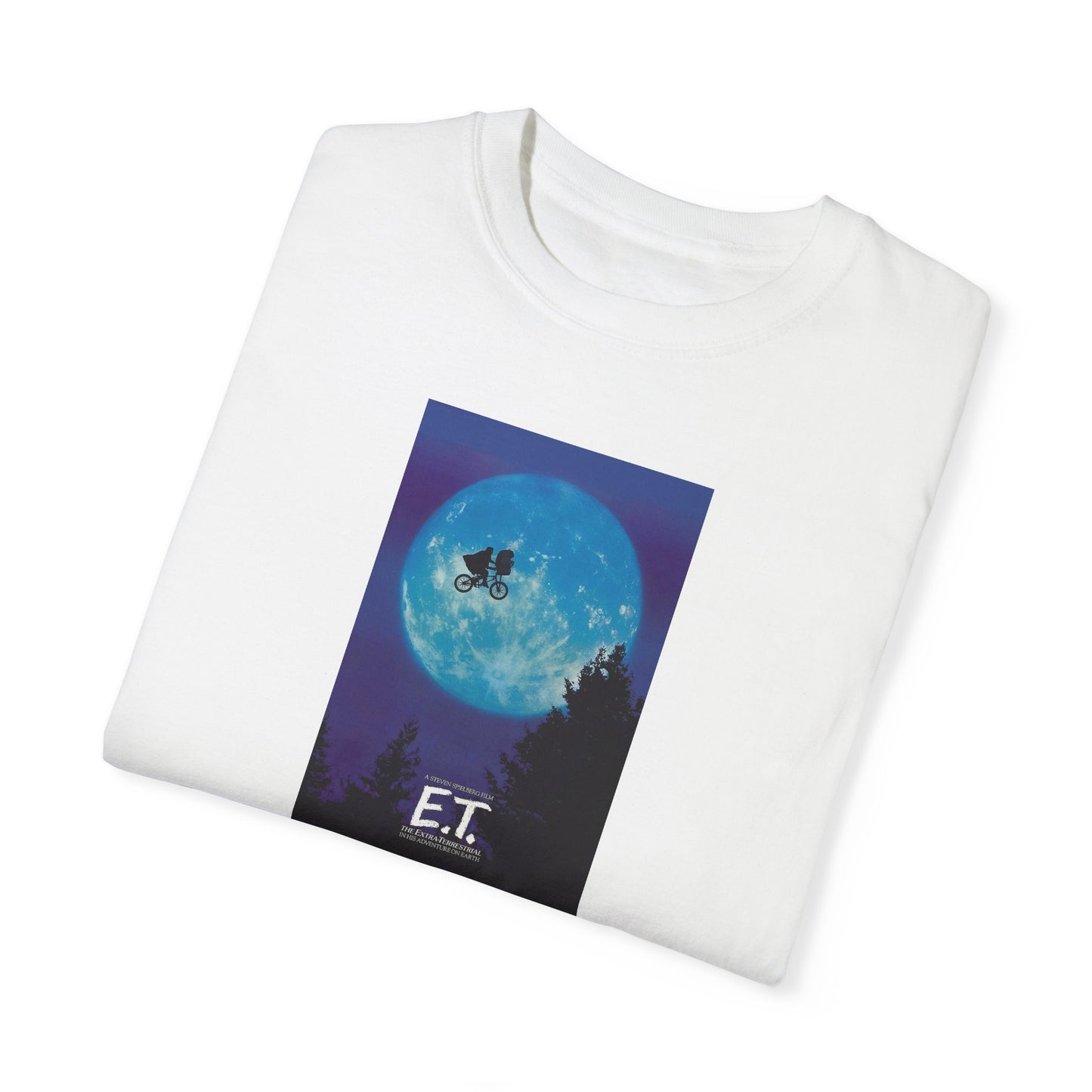 E.T. Movie Poster - Unisex Garment-Dyed T-shirt