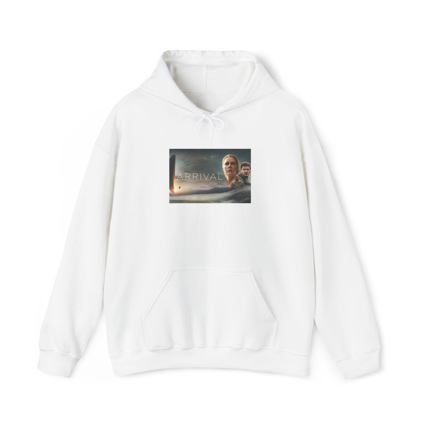 “Arrival” Movie poster- Unisex Heavy Blend™ Hooded Sweatshirt