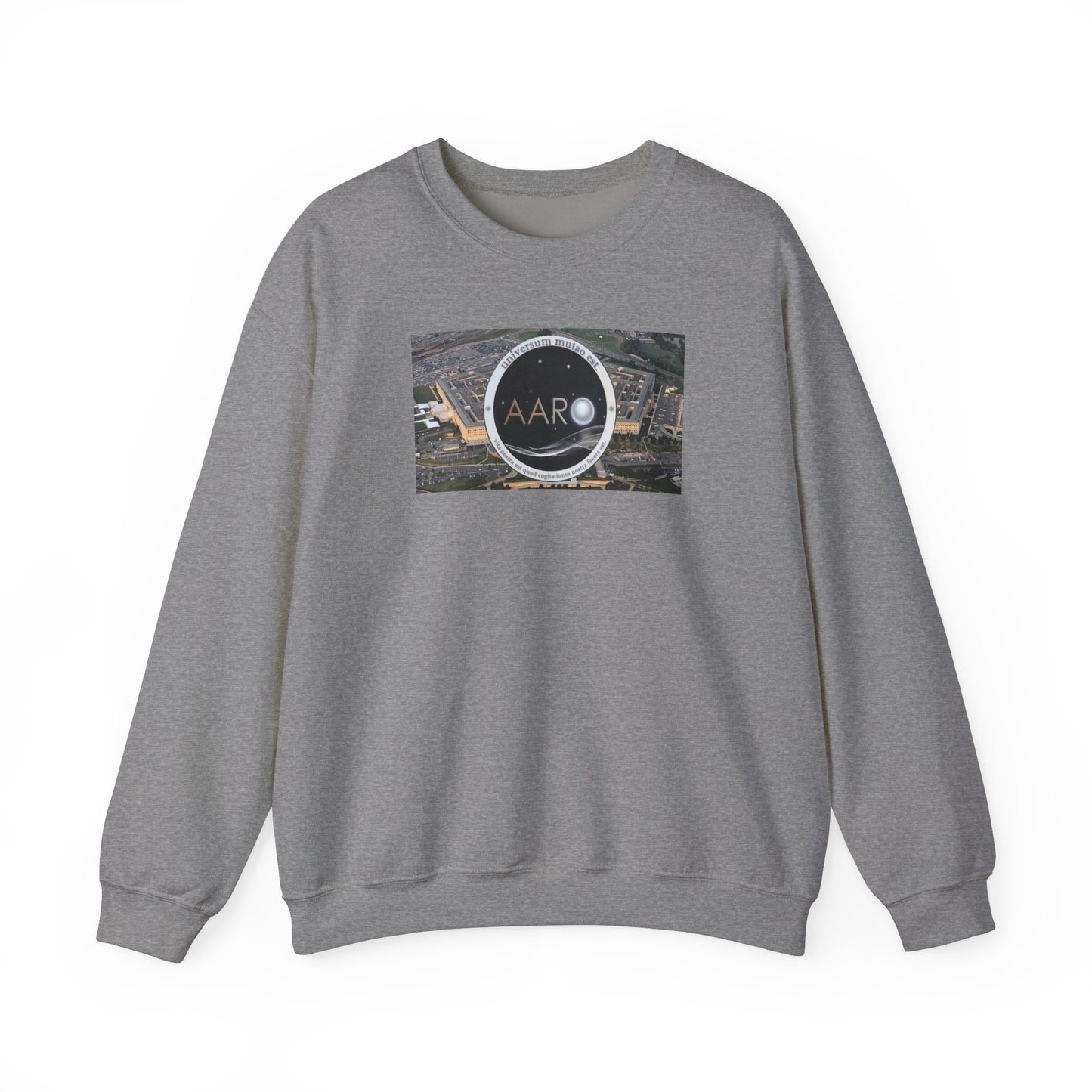 AARO™ Logo - Unisex Heavy Blend Crewneck Sweatshirt