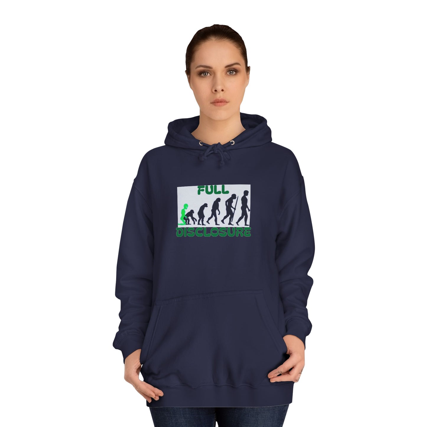 Full Disclosure Unisex College Hoodie