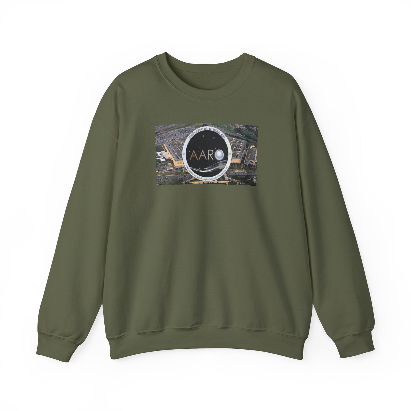 AARO™ Logo - Unisex Heavy Blend Crewneck Sweatshirt