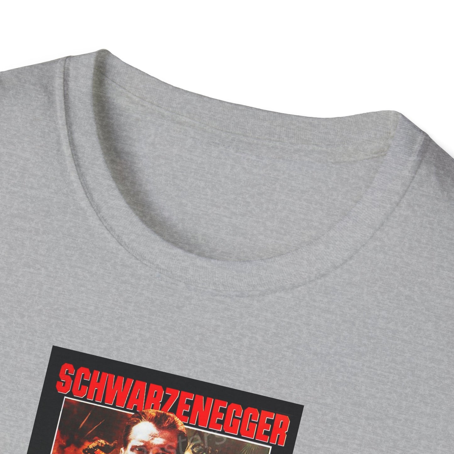 Predator Movie Poster in a Unisex Softstyle T-Shirt