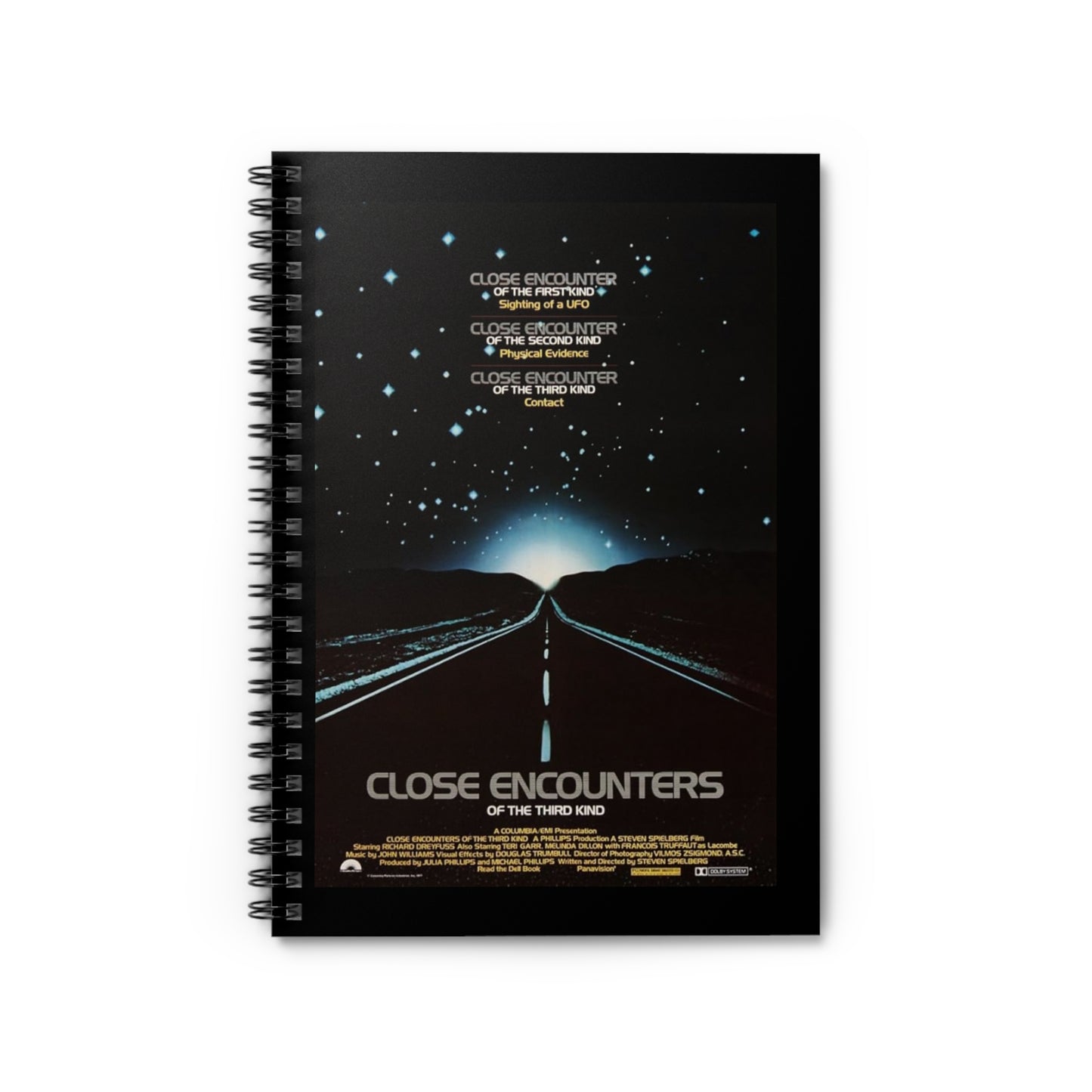 Close Encounters - Spiral Notebook - Ruled Line