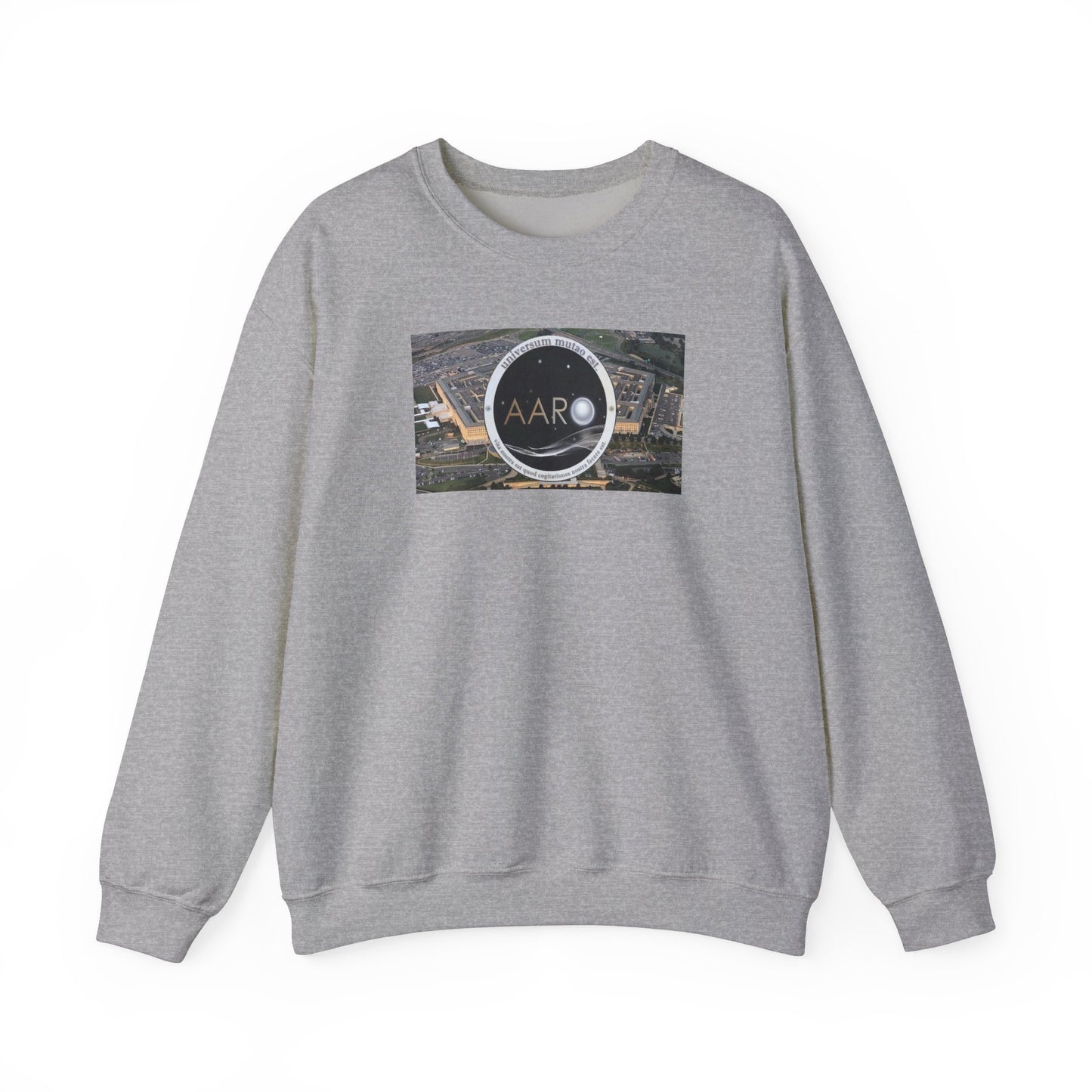 AARO™ Logo - Unisex Heavy Blend Crewneck Sweatshirt